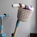 Miniatyrbillede 11 af 11: Børnecykler Frontkurv Plastik Cykelkurve med Justerbar Rem