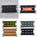 Miniatyrbilde 2 av 11: Molles-lapper for taktiske lapper - Taktisk lappeskjermbrett - Militærlapper Black
