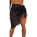 Pikkukuva 1 / 10: Sarong-peitot naisille, rantapeitto, uimapukukääreet, lyhyt uimapukupareo Black