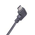 Miniatyrbilde 3 av 6: 5V Dedikert Ladekabel Rett Vinkel Type C til Mini USB Adapter Kabelledning