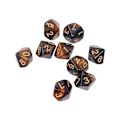 Pikkukuva 1 / 10: Monipuoliset noppakuutiot 15mm RPG-noppakuutiot Perhejuhla Lasten peli Noppakuutiot Kotitalous 5