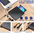 Miniatyrbillede 4 af 7: 5 Gbps USB Type C diskdrev bærbar diskbrænder til pc-desktop
