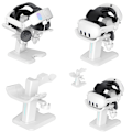 Miniatyrbild 2 av 7: VR Ställ Headset Laddningsdocka LED VR Display Ställ Tillbehör för Quest3