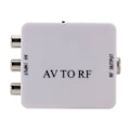Pikkukuva 10 / 11: RCA AV CVSB - RF-videomuunnin, tukee RF 67,25/61,25 MHz vahvistinta