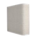Miniatyrbillede 1 af 11: Katteklø Mat Sofa Beskytter Naturlig Sisal Mat Beskyt Møbler Mod Kattekløning Til Sofa Let At Installere White