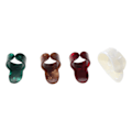 Miniatyrbild 1 av 10: 4 st/set Nya plast 1 tumme + 3 finger nagel gitarr plektrum plektrum set