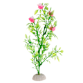 Miniatyrbilde 2 av 8: Kunstige blader Dekorative grønne planter Dekor for Turtle Tanks Ornament