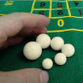 Miniatyrbilde 7 av 11: 3 stk. Amerikansk rulettkule kasino rulett spillkule 12/15/18/20/22mm 18MM