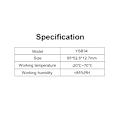 Pikkukuva 11 / 11: 4 Way Scene Controllers -painike ZigBee Scene -seinäkytkimille Tuya Homelle