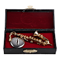 Miniatyrbild 3 av 11: Miniatyr Saxofon Modell Miniatyr Sax Modell Musikaliska Dekorativa Prydnader 8.5cm
