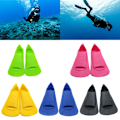 Miniatyrbillede 2 af 11: Silikone Svømmefødder Snorkling Svømning Dykning Finner Komfortable Svømmefødder Yellow M code