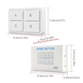 Miniatyrbillede 3 af 11: 4-vejs Scene Controller-knap til ZigBee Scene-vægafbrydere til Tuya Home