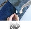Miniatyrbilde 11 av 11: Hurtigtørkende klesreparasjonslim for stoff, jeans, klesreparasjon null - 2 sets