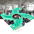 Miniatyrbild 2 av 10: Sanwa Ersättnings-Jlf Joystick Reparations Mikroströmbrytare Kretskort Del TP-MA Montering null - Without iron sheet