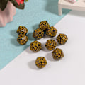 Miniatyrbillede 8 af 10: 10 stk. 20-sidet terning D20 til rollespil, fest, akrylspil, terningspil, klubspil Red