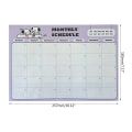 Miniatyrbillede 3 af 11: To Do List Planner Notesbog 50 udaterede ark Akademisk planlægger for studerende null - A