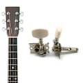 Miniatyrbilde 2 av 9: 6 stk/pakke 3L 3R Gitarstrengs Tuning Pegs Tuner Maskinhoder Knapper Tuning Nøkler