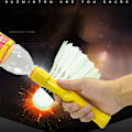 Miniatyrbild 5 av 11: 1 st Badminton Racket Träningssving Bat Övning Grepp Racket Stick Force Yellow