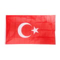 1 stk. Tyrkia-flagg, flagg 90 x 150 cm, gratis frakt