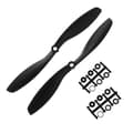 2 st Plast 8045 Prop CW CCW propellrar för RC Quadcopter Multirotor Plane