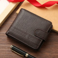 Miniatyrbild 5 av 11: Bekväm myntväska Cash Holder Card Organizer Herr PU-läder kort plånbok Coffee