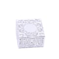 Rosenkrans pärlor Box med lock Försegling Organizer Container Meditation hängande charm