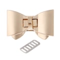 Miniatyrbild 1 av 9: Bowknot Form Spänne Vridlås Twist Lock DIY Läder Handväska Väska Hårdvara