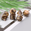 Miniatyrbilde 4 av 6: 7 stk/sett Sided Dice D4 D6 D8 D10 D12 D20 For RPG Poly Game