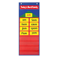 Miniatyrbild 1 av 8: Classroom Word Family Pocket Chart med 217 Word Family Card Word Building Chart