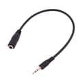2,5 mm han til 3,5 mm hun Aux Jack Audio Stereo Kabel Audio Connector Adapter