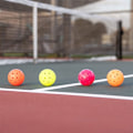 Miniatyrbillede 8 af 10: Pickleball-bolde med 40 små borede huller, holdbar og ensartet hop Green