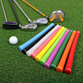 Pikkukuva 4 / 11: 10 kpl Mukavat Golfmailan Putter Grippiä Liukumattomat Golfmailan Putter Grippien Vaihdot White