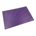 Miniatyrbilde 1 av 11: Dobbeltsidig skjærematte for scrapbooking, quilting, stoff, sying, DIY Craft Purple A3