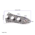 Miniatyrbillede 5 af 9: Harness Switch Knobs Vintage Control Plate til Jazz Bass Reservedele