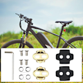 Miniatyrbillede 3 af 8: SPD Sko Adapter Klamper Cykler Sko Pedaler Klamper Cykeltilbehør