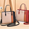 Pikkukuva 4 / 11: LLadies Crossbody Olkalaukku Väri Block Shouder Bag käsilaukku Red