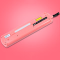 Miniatyrbillede 7 af 10: 32 Tangenter Melodica Instrument Keyboard Luftklaver med Langt Rør, Korte Mundstykker Pink Soft Case