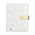 Miniatyrbilde 1 av 11: Business Notebook Loose Leaf Notebook Avtakbar indre side Constellations Journal Notebook Skrivesaker Notatblokker White