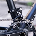 Miniatyrbillede 7 af 11: Justerbar MTB Cykelkædeguide Beskytter Klemme Direkte Montering Black