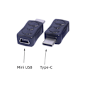 Miniatyrbillede 7 af 8: Universal Mini USB til Type C Adapter Hun til Mand Konverter til tablets Telefoner understøtter 480 Mbps datatransmission