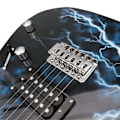 Miniatyrbild 3 av 9: 6 st/förpackning Universal Elektrisk Gitarr Sträng Mässing Hexagonal Stål Kärna Strängar
