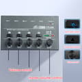 Miniatyrbillede 9 af 9: 8-vejs Audio Mixer Stereo Professionel Lydmixer 5V 2A Type-C Interface