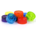 Miniatyrbillede 8 af 11: Guitar Effekt Footswitch Toppers Fodnegl Kappe Pedal Topper Fodkontakt Topper Light blue