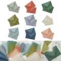 Pikkukuva 2 / 11: 10x paperikirjekuoret Pitsipaperi kirjekuoret Lahjakuoret kutsuonnittelukorttiin hääjuhliin 16x11,3 cm Blue waves green