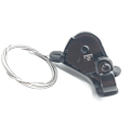 Miniatyrbilde 4 av 8: Fjellsykkel Sykkelhastighetsskifter Derailleur Håndtak Twist Grip Shift Gear 7 Speed Right