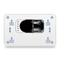 Miniatyrbillede 8 af 11: 4-vejs Scene Controller-knap til ZigBee Scene-vægafbrydere til Tuya Home