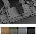 Miniatyrbilde 2 av 11: Modulært system Hook/Loop Panel 19,8x16cm Black