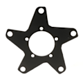 Miniatyrbillede 6 af 10: Bafang Ebike BBS01 BBS02 Cykel Mid Motor Spider Kædekrans Adapter 104B/130BCD Black A