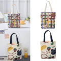 Pikkukuva 2 / 11: Käsilaukku Kännykkälaukku tytöille Naisille Opiskelijoille Monipuolinen Bucket Bag Canvas Bag E
