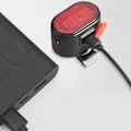Miniatyrbilde 4 av 10: Oppladbar 4 Lysmoduser Sykkel Sikkerhetsvarsling LED Sykkellys Baklys Taillight